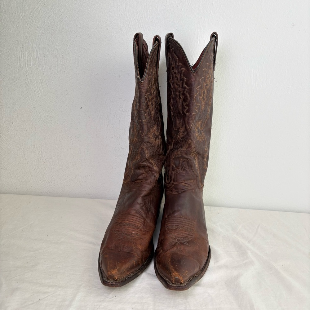 DAN POST Women Western Cowboy Boots Style 3464 Coastal Cowgirl Rodeo Ranch Sz 10 - Picture 3 of 16